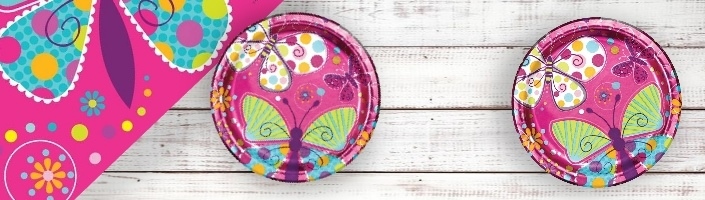 Butterfly Party Supplies | Decorations | Balloons | Packs